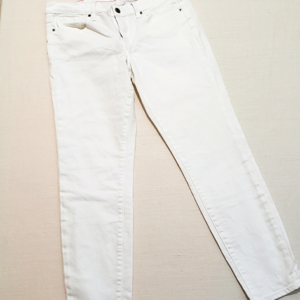 Lucky Brand Charlie Skinny white jeans size 12